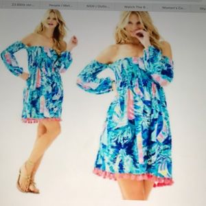 Lily Pulitzer Trina Off the Shoulder Beach Dress